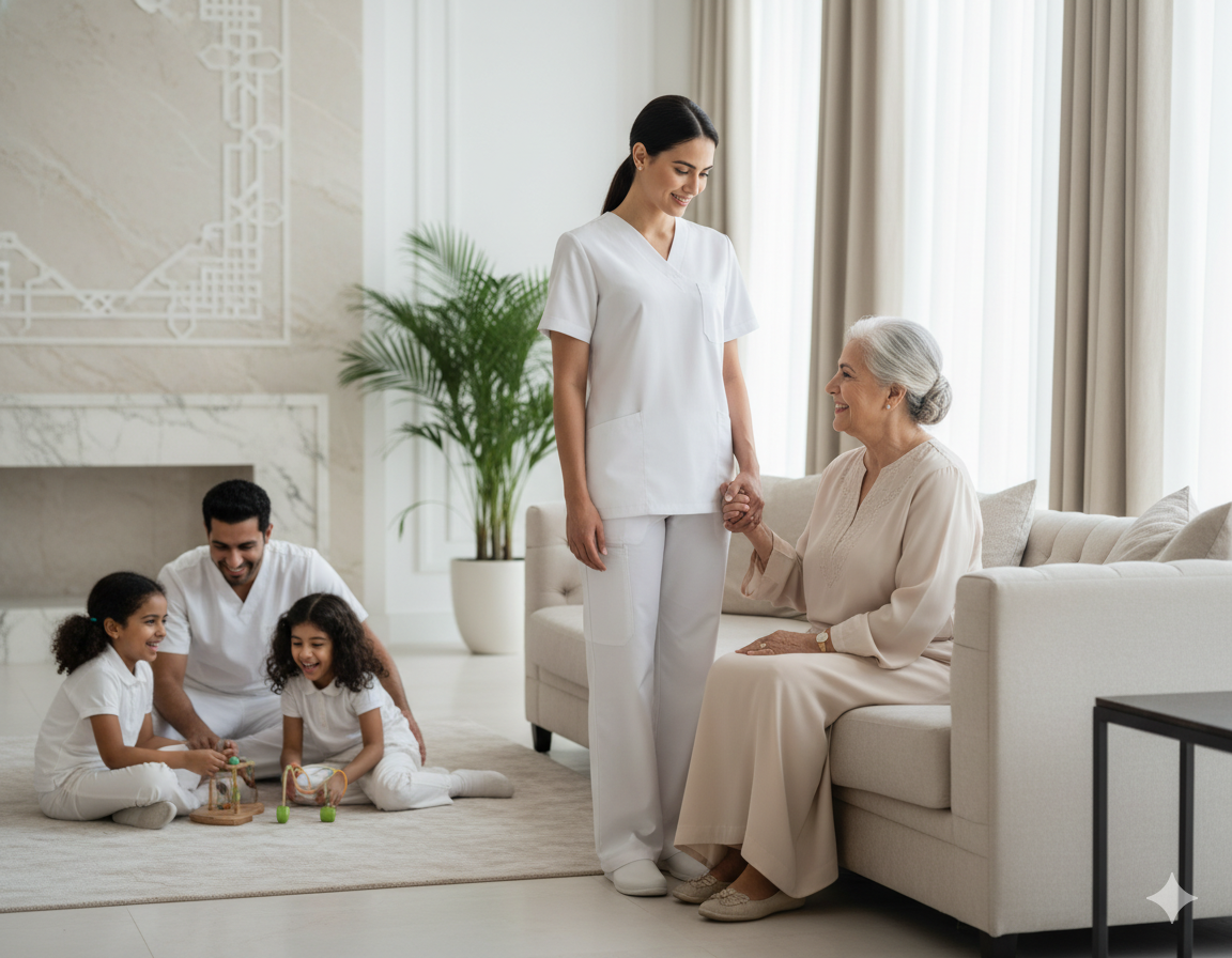 female-caregiver-qatar-home-care-services